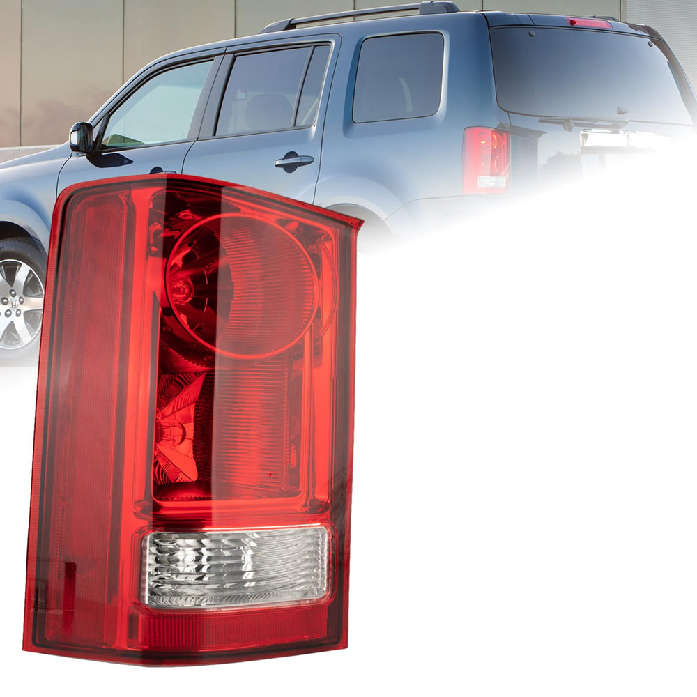 MiKaFex left tail light front view showing fit and finish for visibility