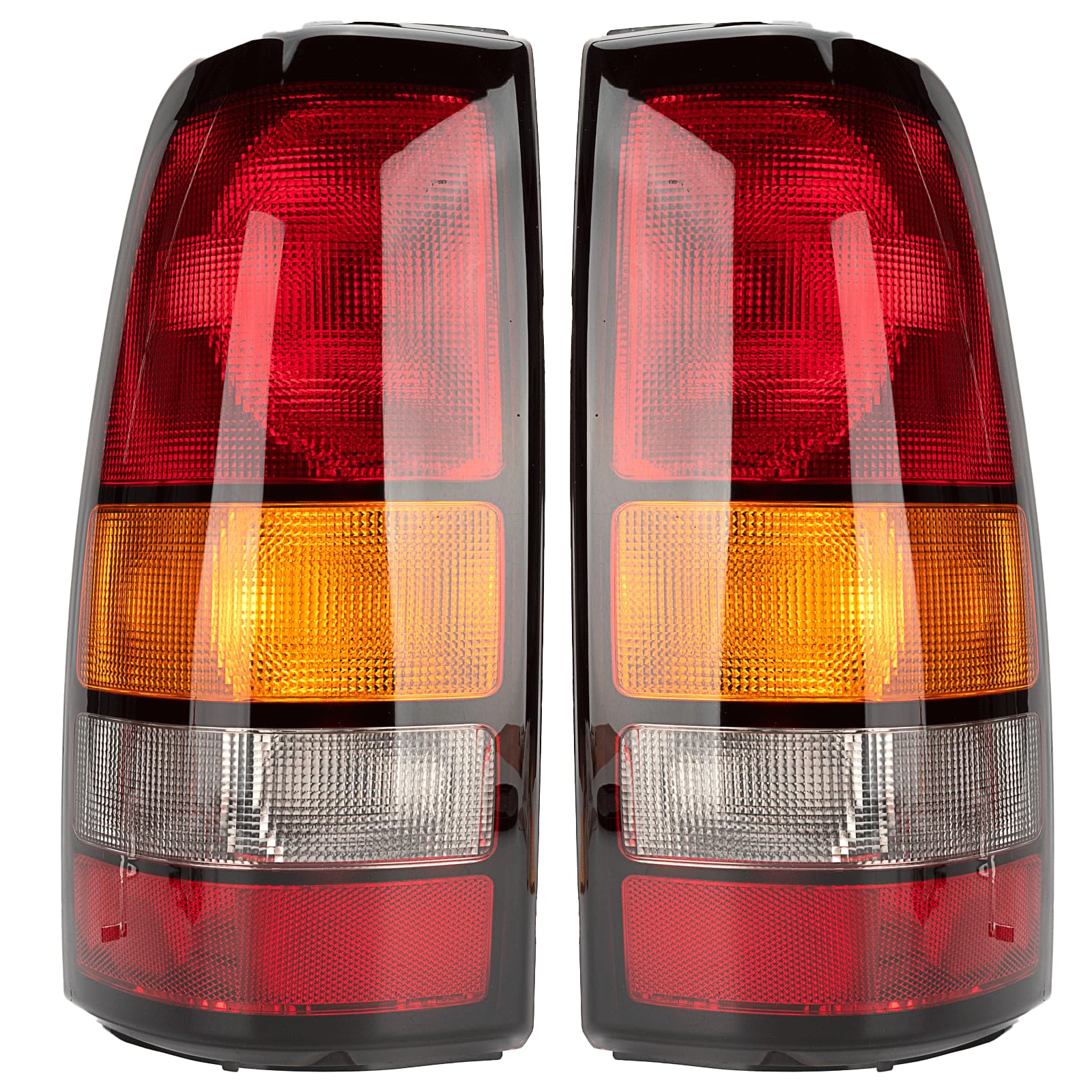 MiKaFex tail light front assembly showing clean red lens and OEM look