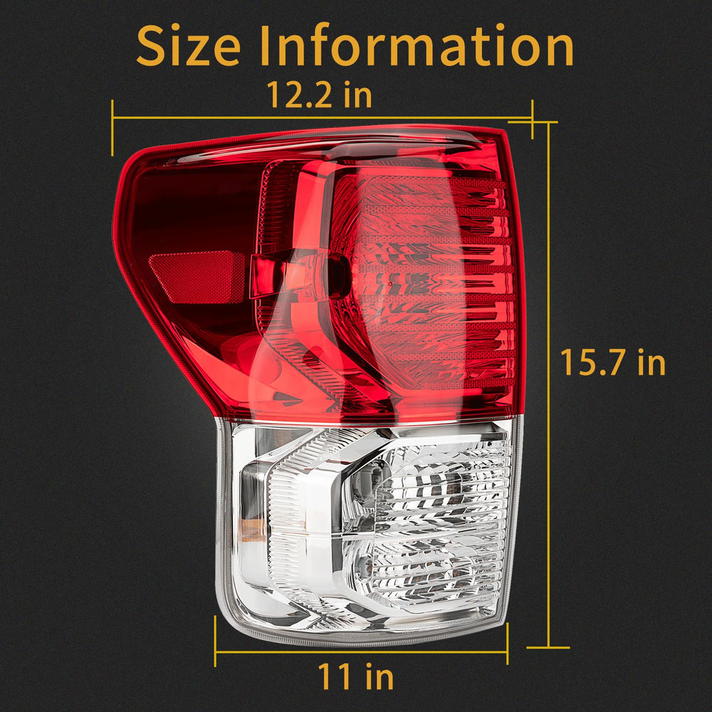MiKaFex tail light installed on Toyota Tundra illustrating proper fit benefit