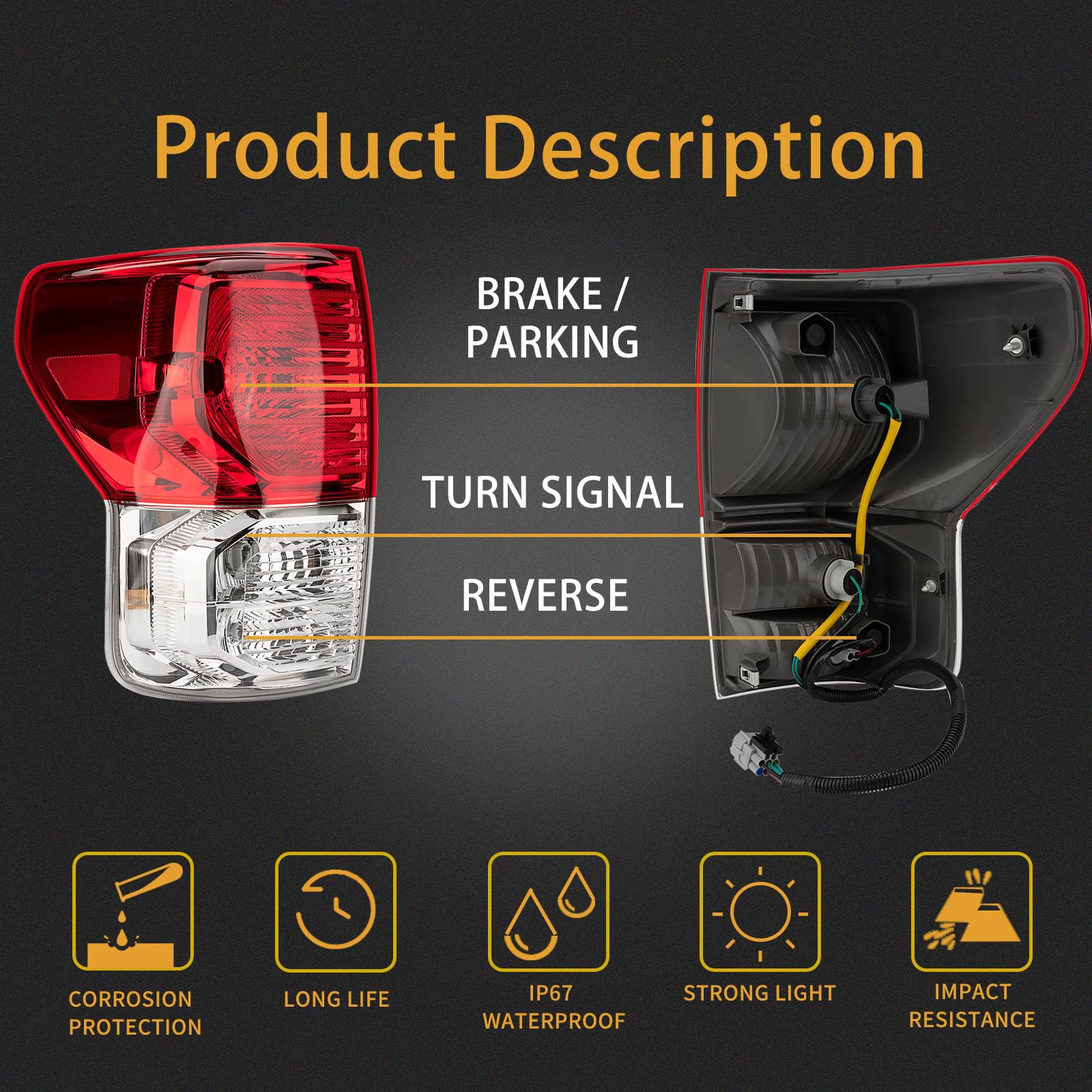 MiKaFex rear view highlighting connectors and secure plug benefit