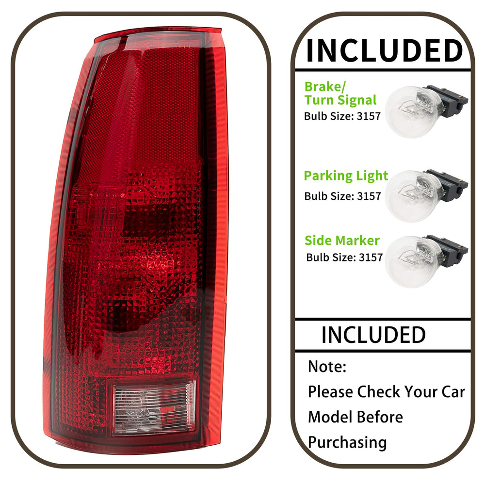 MiKaFex tail light beside ruler showing dimensions for correct sizing
