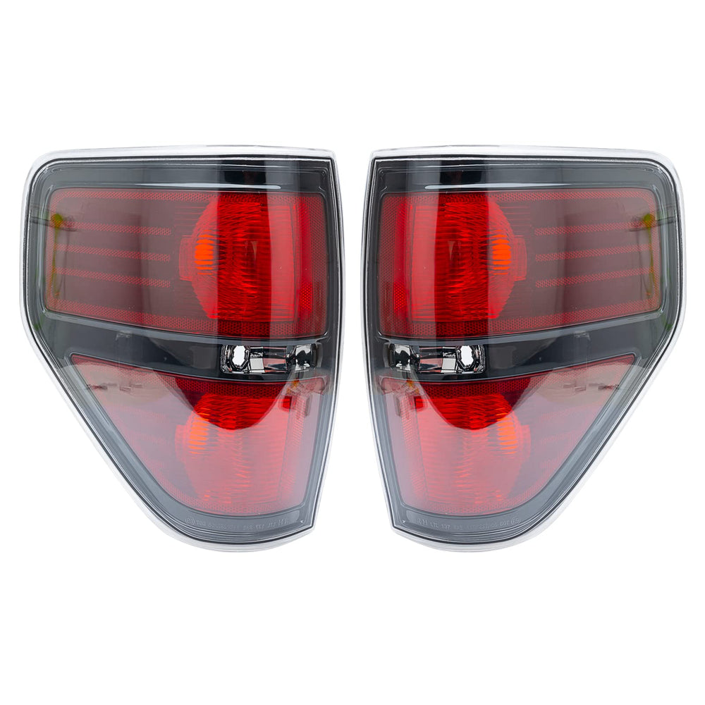 MiKaFex front assembly showing clear red lens and OEM look for improved visibility
