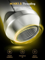 MIKKUPPA 19mm hex drive close-up demonstrating easy socket fit and secure torque