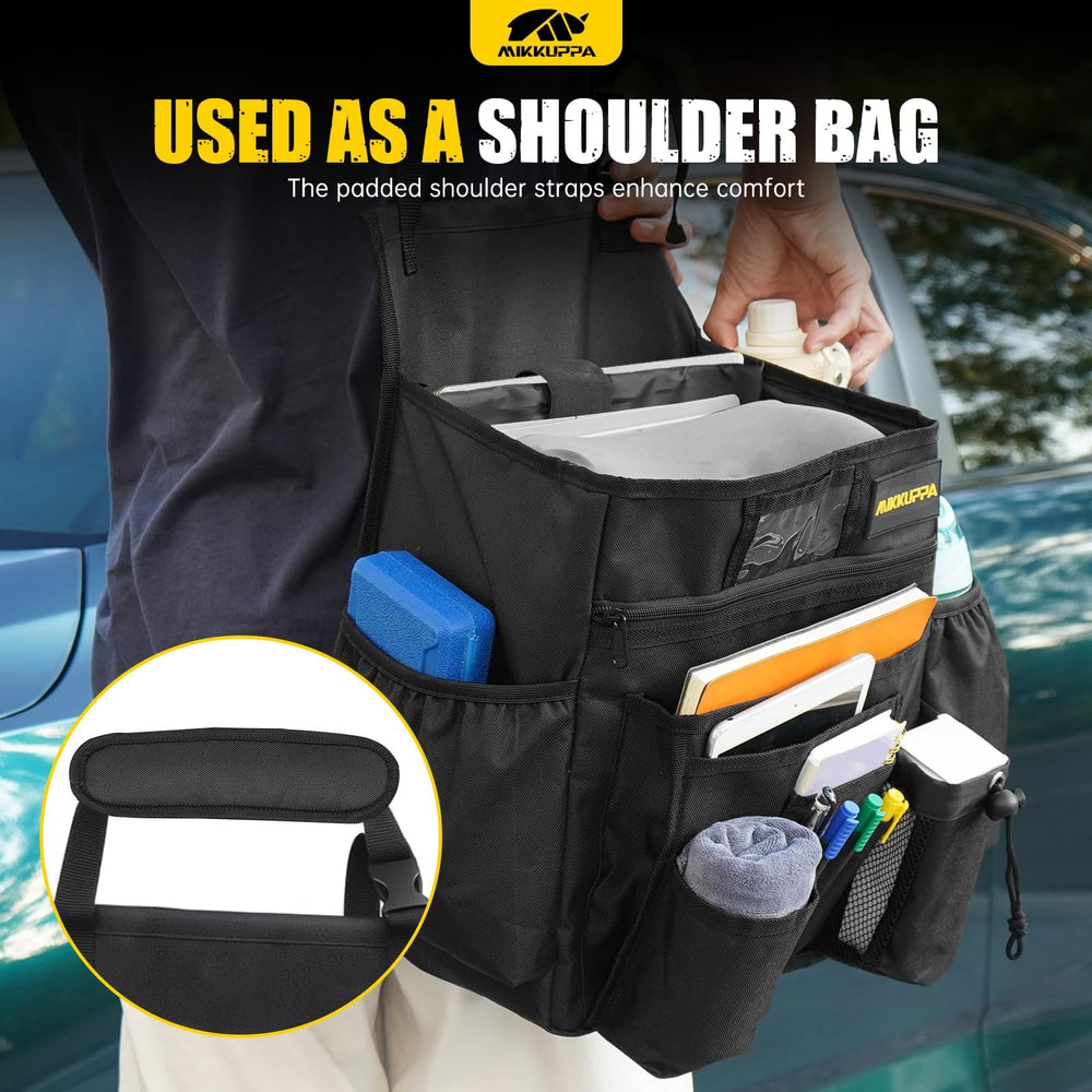 MIKKUPPA carrying with padded straps showing comfortable transport benefit