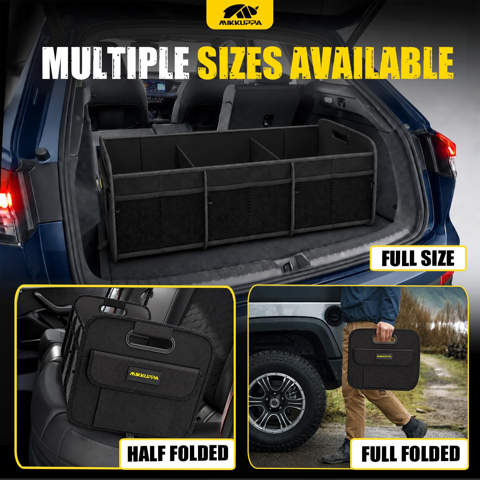 MIKKUPPA exterior pockets holding bottles for quick-access storage