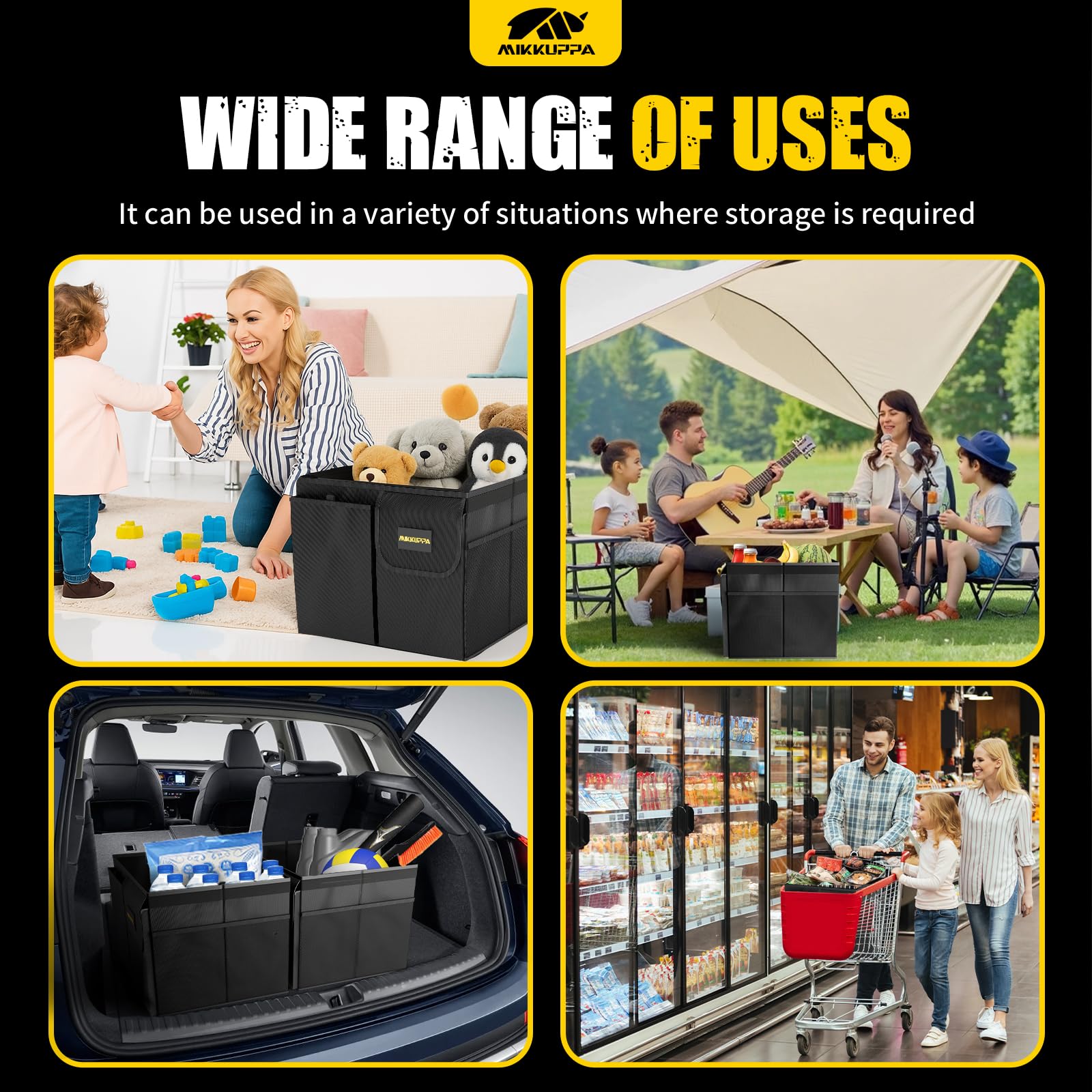 MIKKUPPA external pockets storing small items for quick access