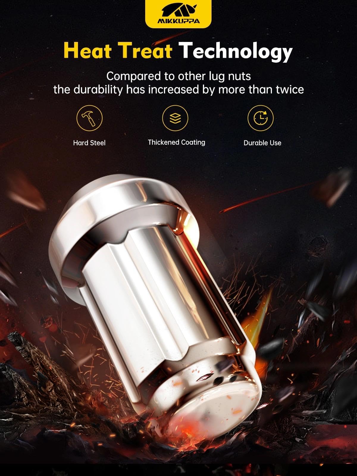 MIKKUPPA finish close-up highlighting corrosion-resistant coating benefit