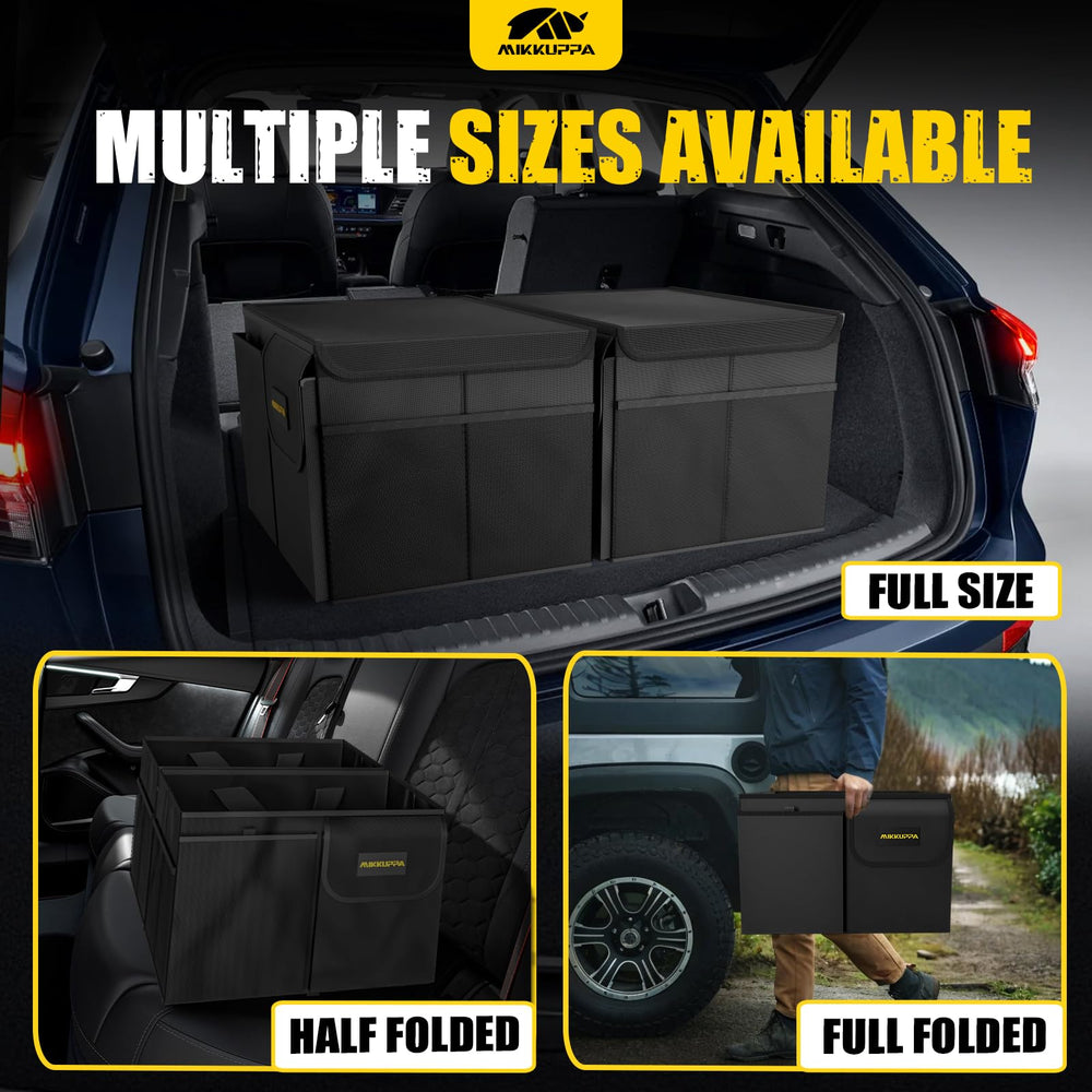 MIKKUPPA organizer folded flat for easy storage and space saving