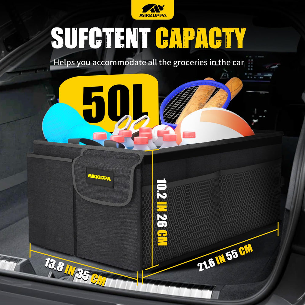 MIKKUPPA folded flat for compact storage and easy transport benefit