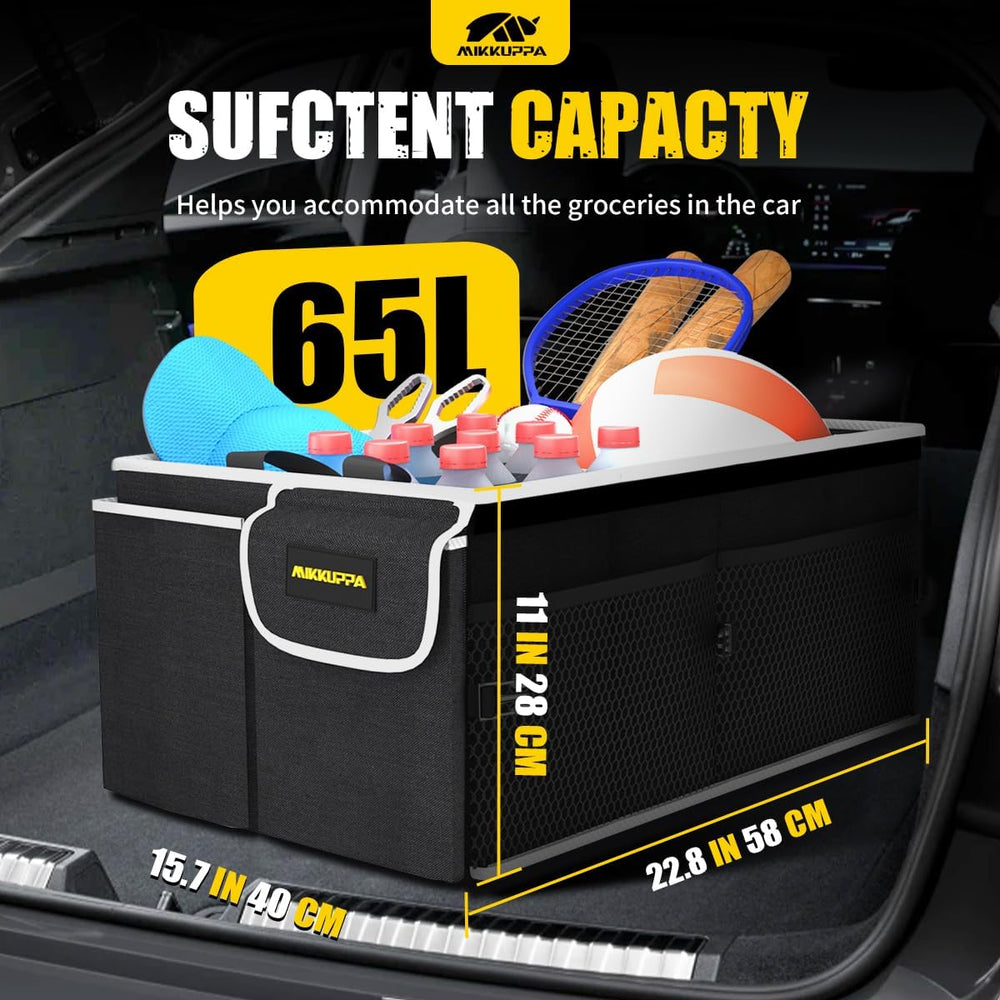 MIKKUPPA lid open revealing roomy interior and easy access benefit