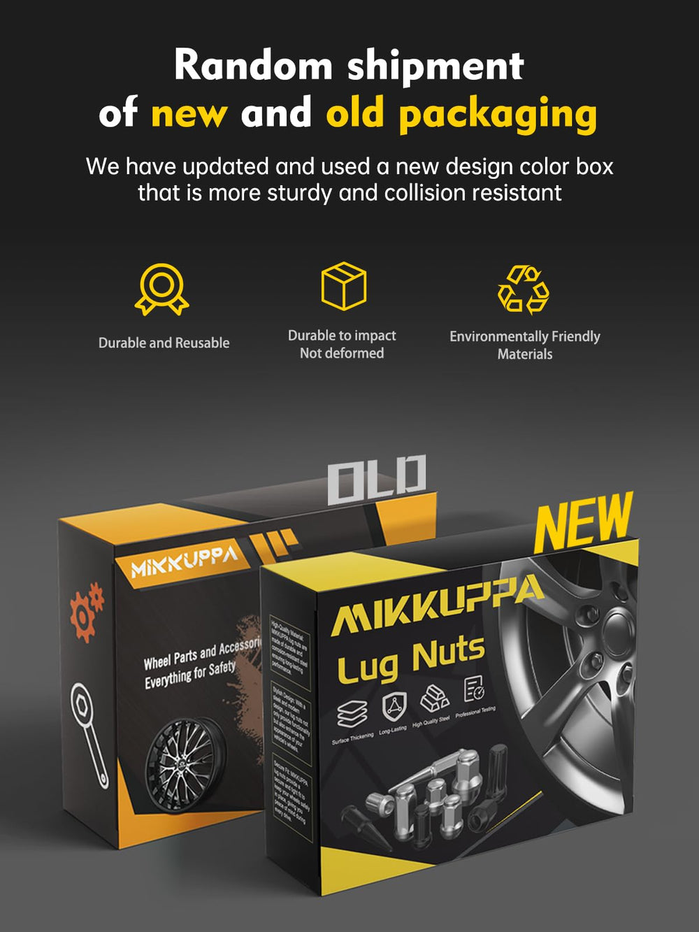 MIKKUPPA mechanic tightening lug nut in garage, illustrates DIY installation