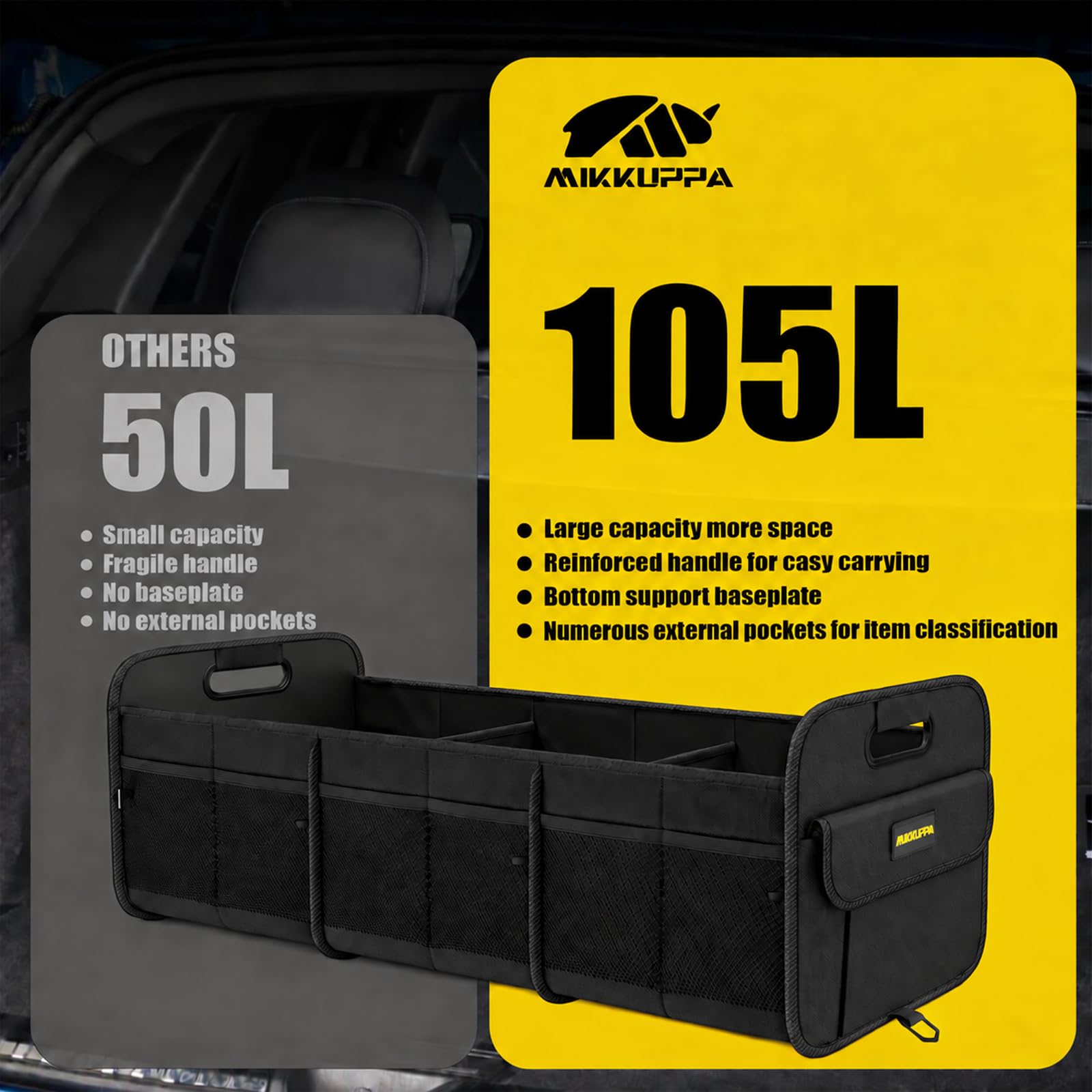MIKKUPPA packed with picnic gear ready for outdoor convenience