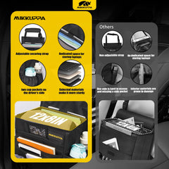 MIKKUPPA main compartment open holding a tablet and documents for easy access