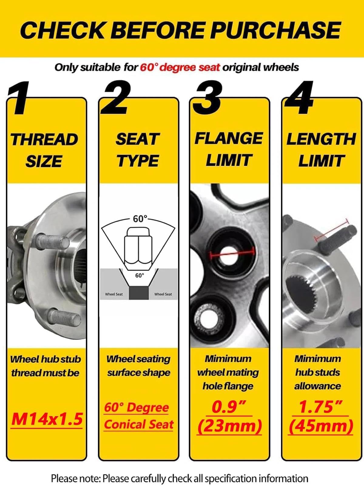 MIKKUPPA lug nut installed on aftermarket wheel showcasing correct seating and safety
