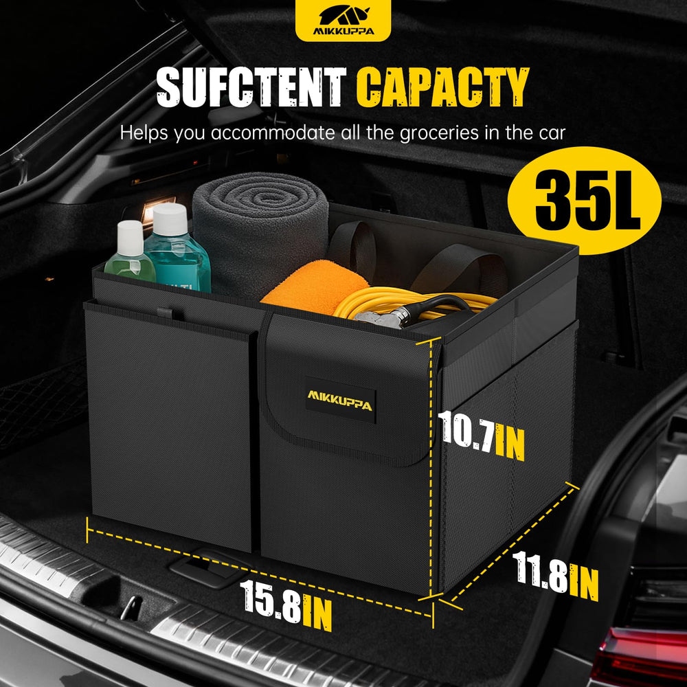 MIKKUPPA open organizer filled with groceries preventing spills