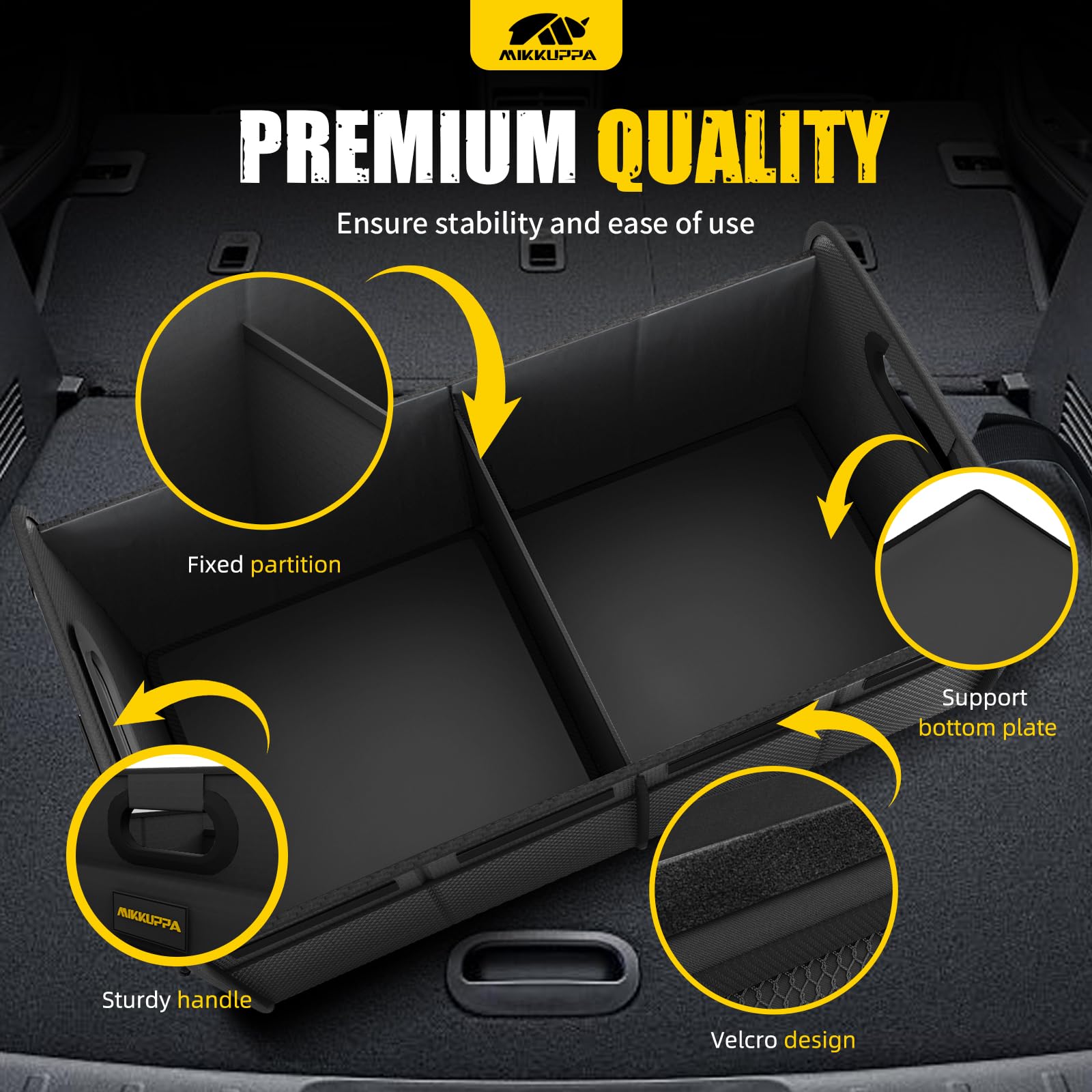 MIKKUPPA external pockets detail for organized small items and quick access
