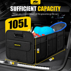 MIKKUPPA side profile filled with grocery bags for easy loading