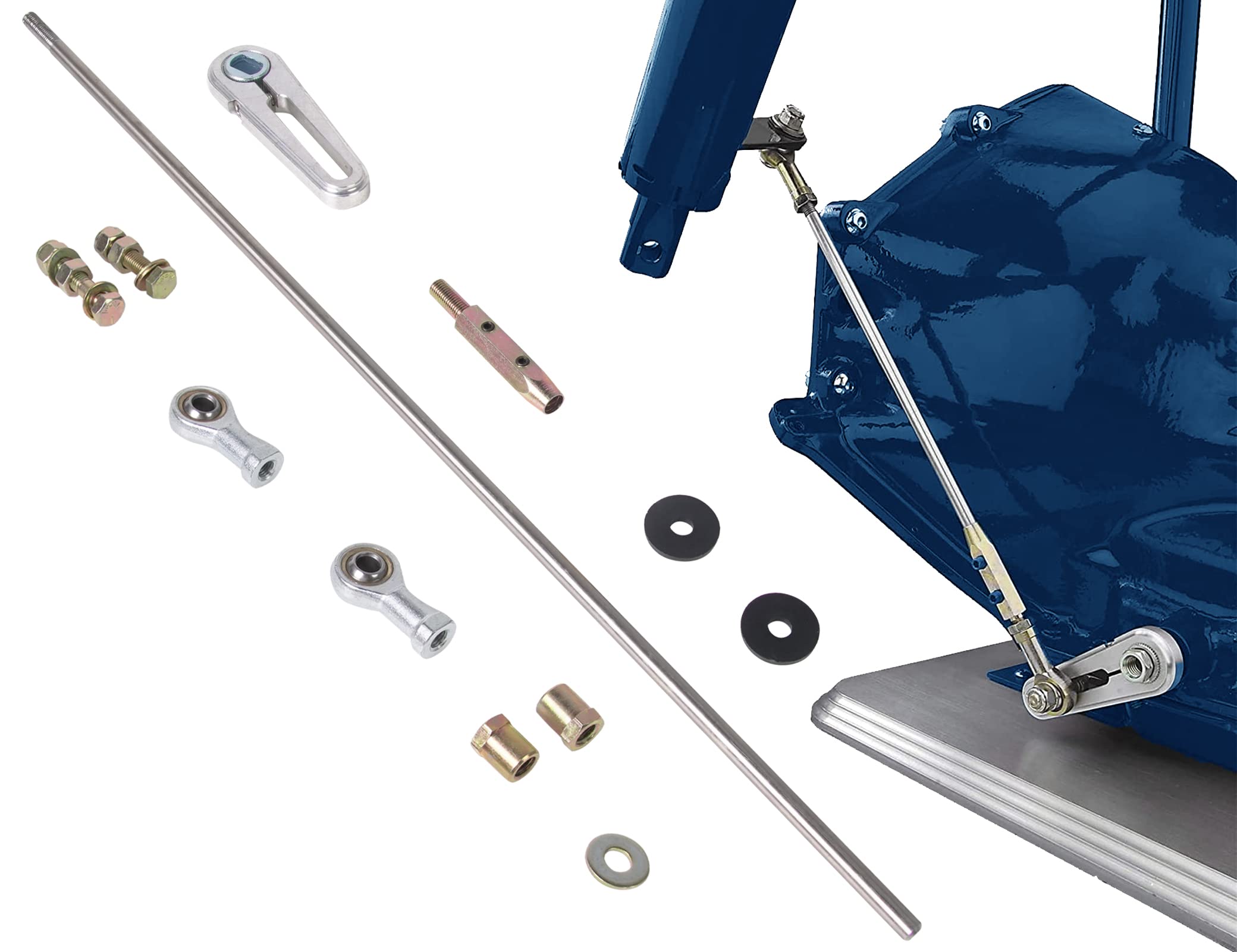 MIKODA front view of linkage kit showing complete package and benefits