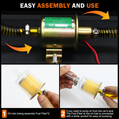 MILADO inline fuel filter close-up protecting engines from debris