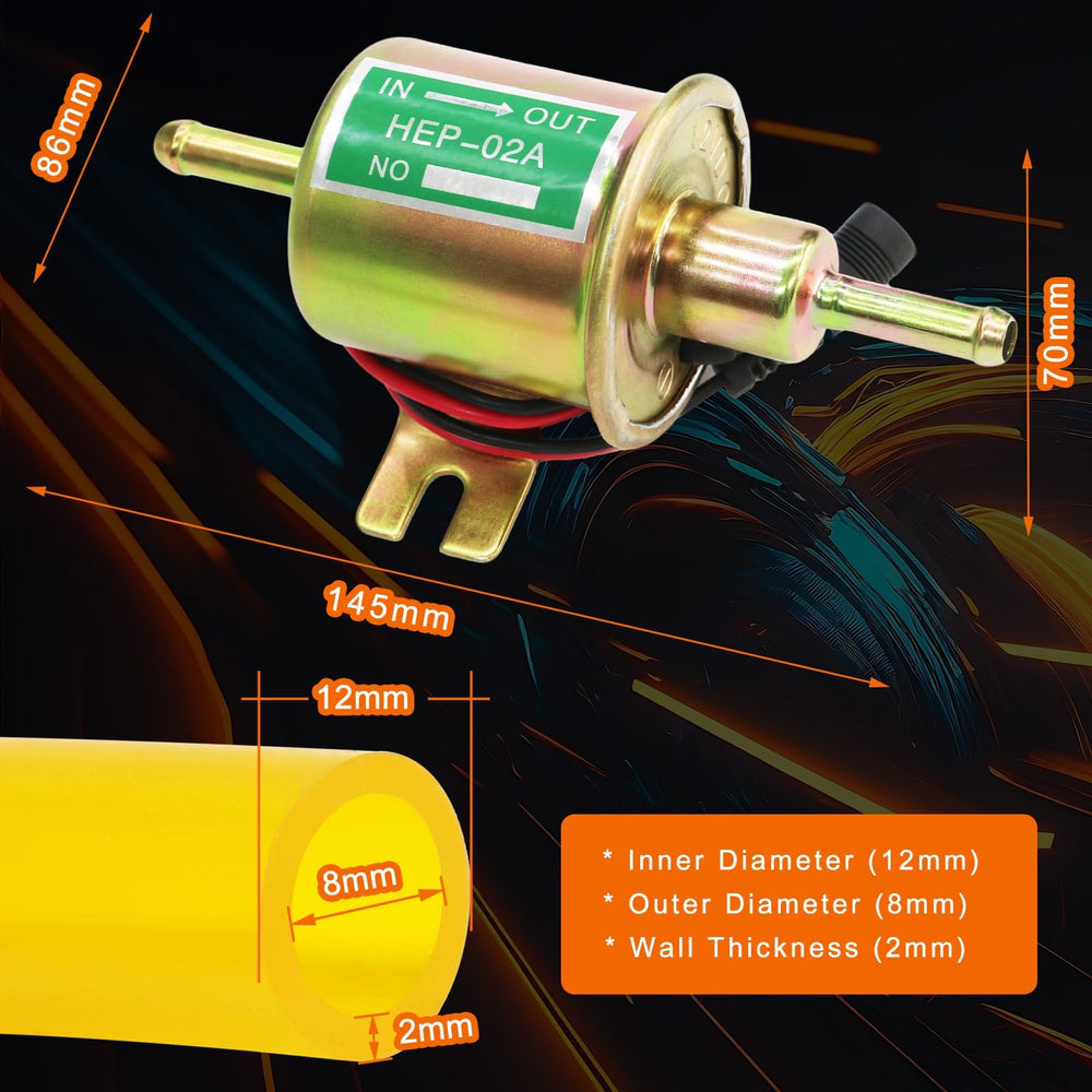 MILADO next to a gallon fuel can for size and capacity comparison