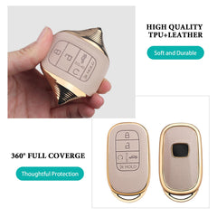 MILD EAST key in hand showing slim profile and comfortable grip for daily carry
