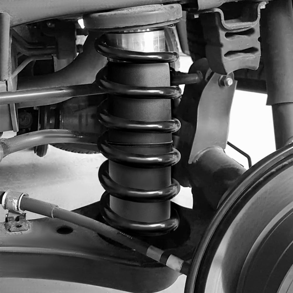 MILLISEC close-up of air spring rubber for durability and consistent inflation