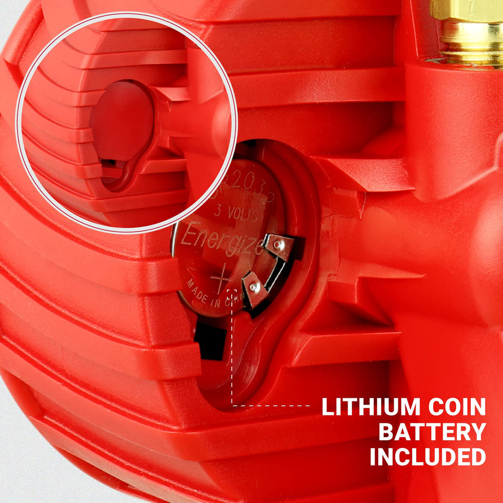 Milton 555e side profile highlighting rugged housing and control layout