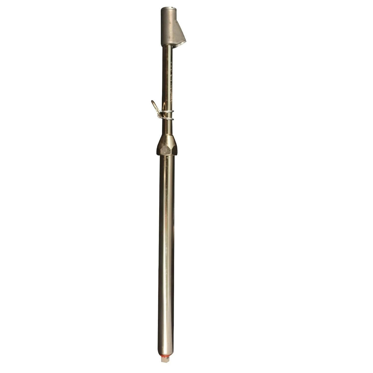 Milton S-986 front view showing gauge face and nickel-plated tube for reliable readings