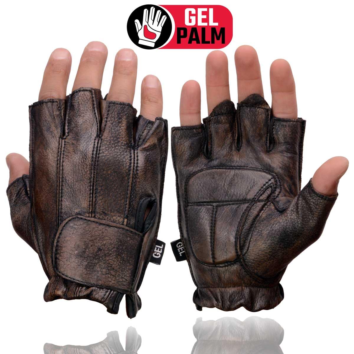 Milwaukee Leather interior lining texture view showing lightweight comfort and reduced chafing