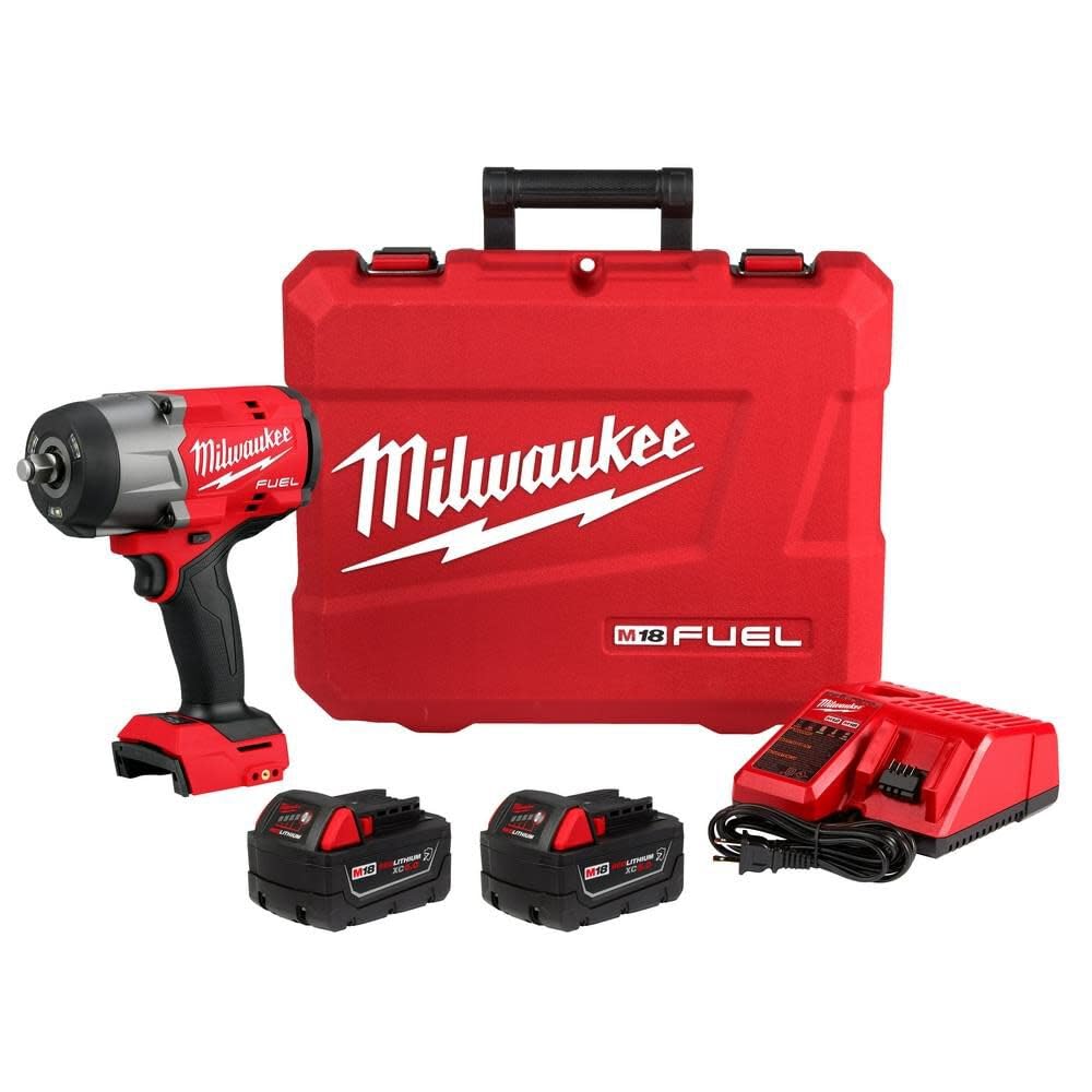Milwaukee M18 FUEL front view showing compact body and ergonomic grip for better control
