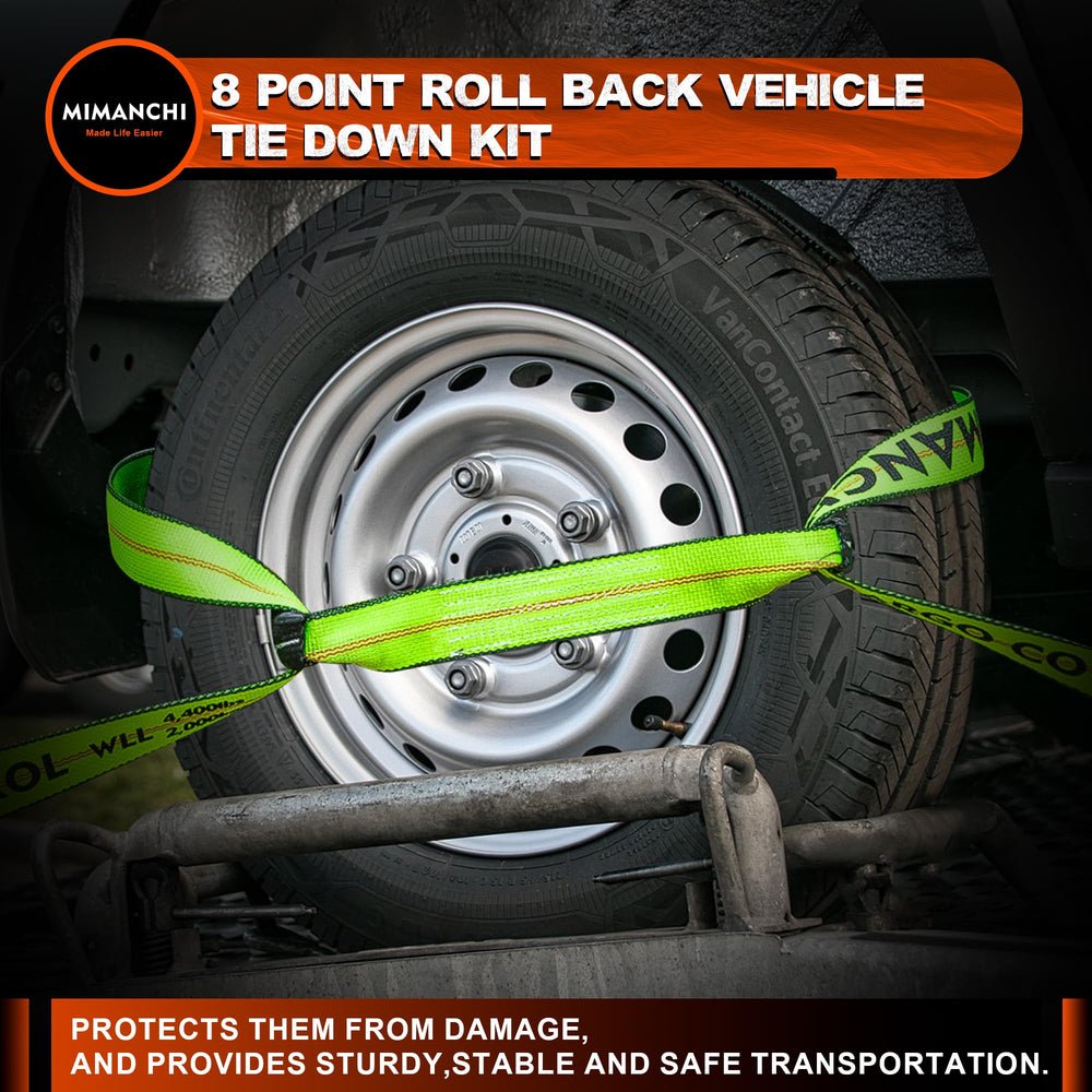 Mimanchi installed on tow truck demonstrating reliable vehicle securement