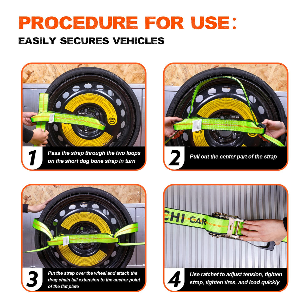 Mimanchi rolled strap compact for storage and easy transport
