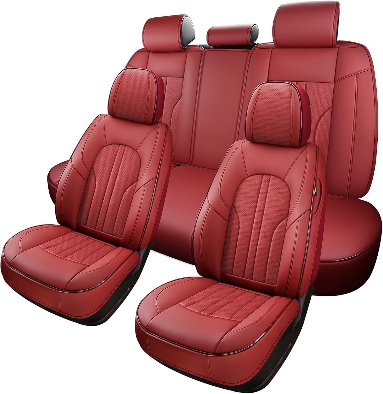 MINGBRON front seat full set installed showing protection and style