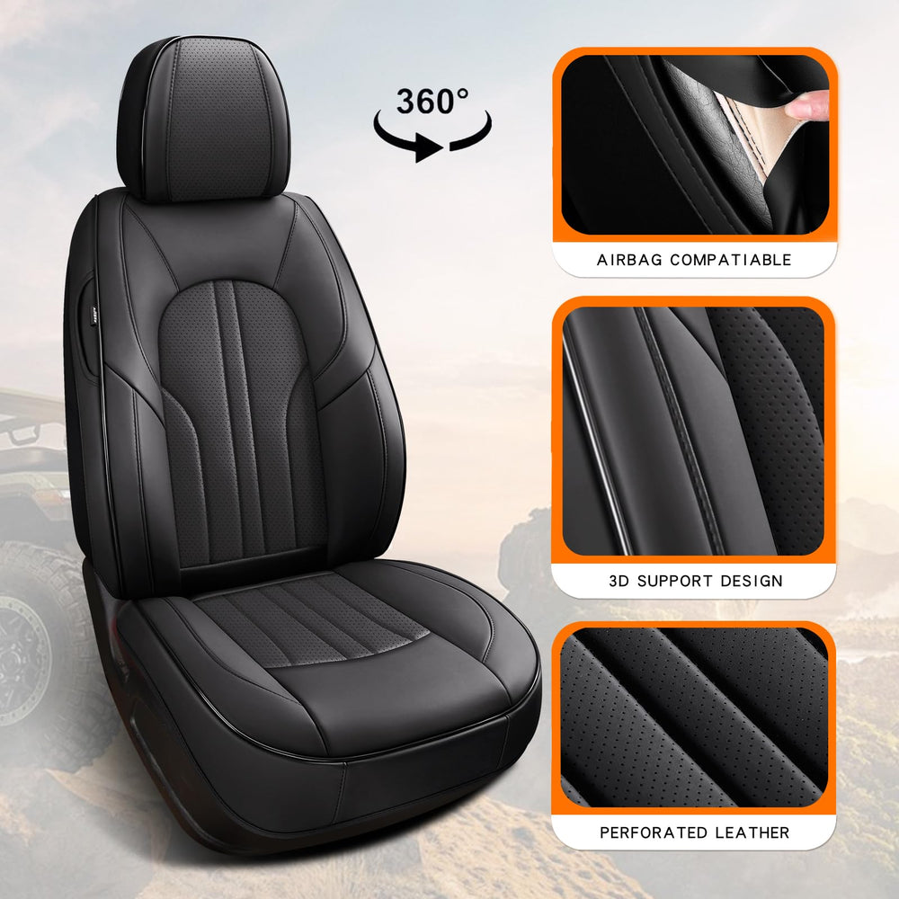 MINGBRON seat cover waterproof demo with spill showing easy cleanup