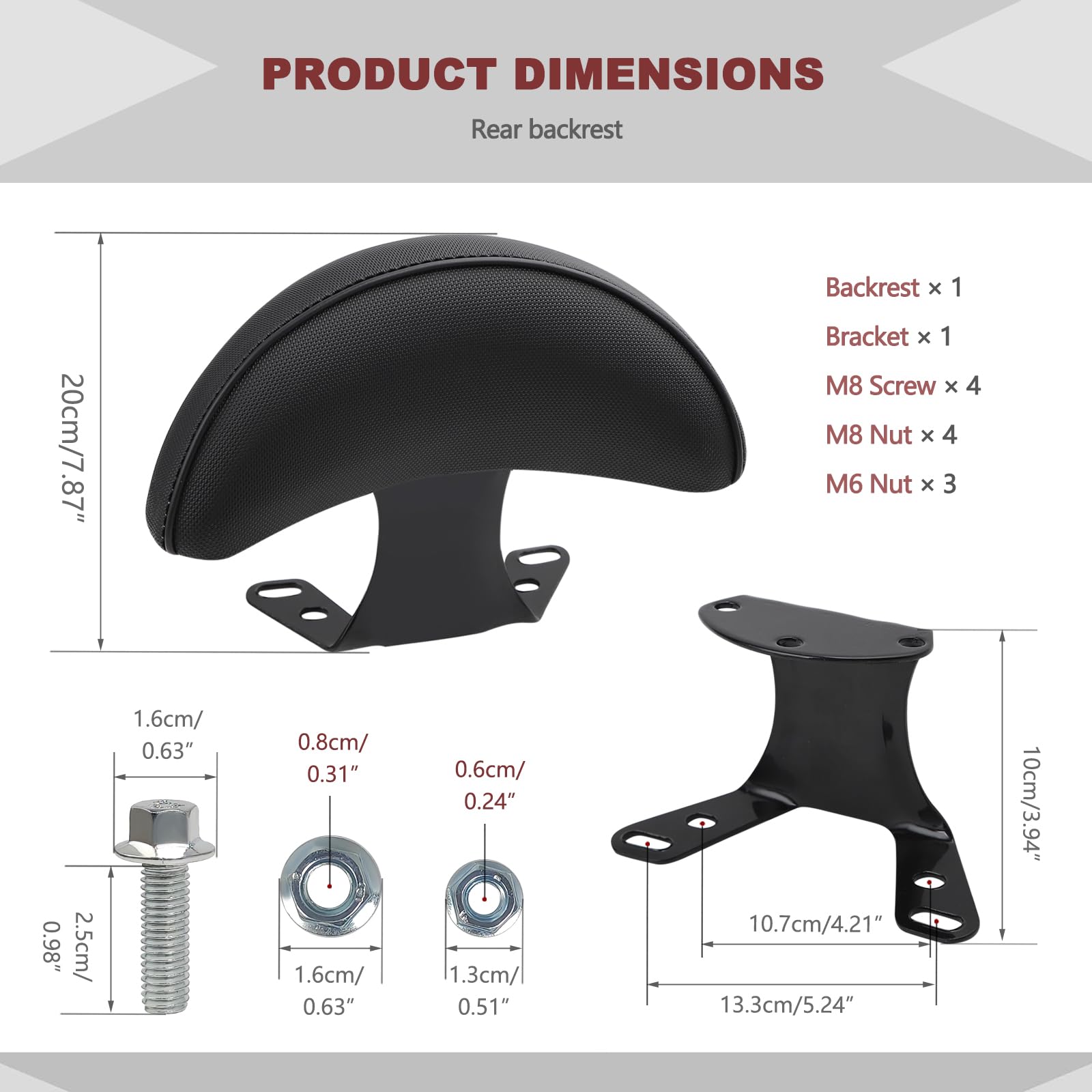 Minho detail of 3mm matte steel bracket showing corrosion-resistant strength