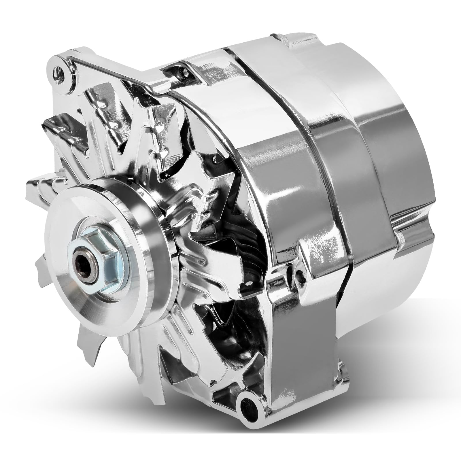 MINPART alternator front view showing mounting points and reliable fitment