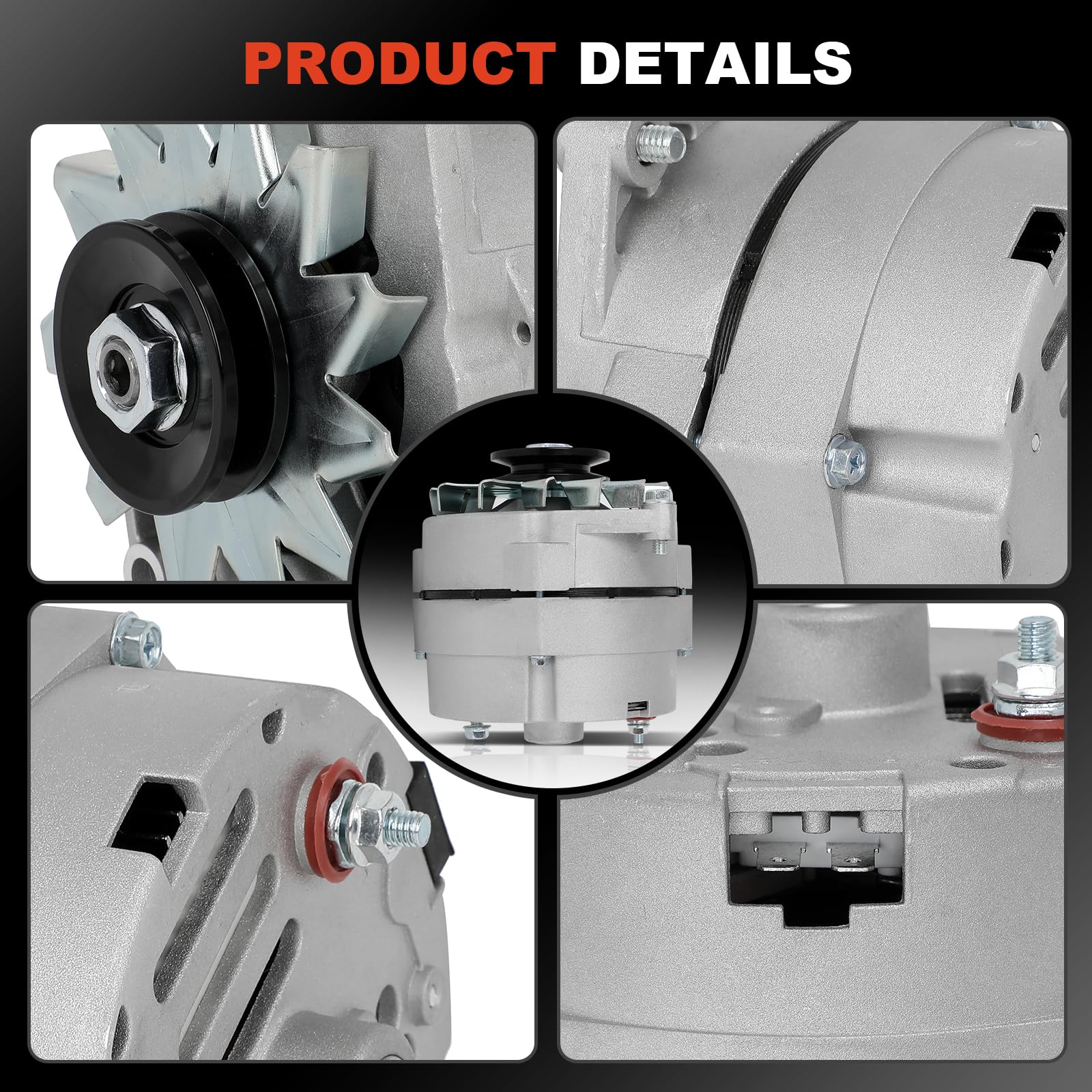 MINPART alternator mounting points visible for straightforward installation