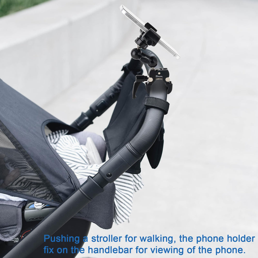 Mippko phone clip grip with rubber pads protecting device from scratches