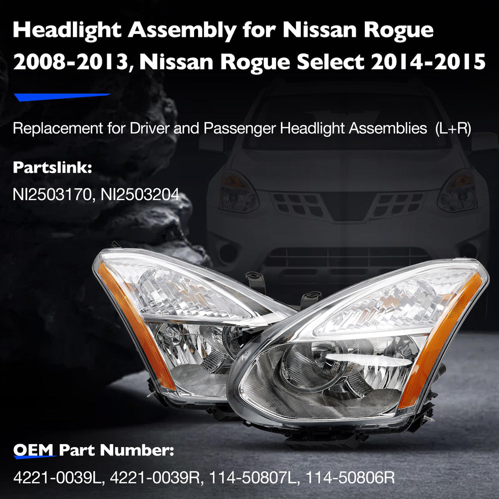 Misakomo passenger-side headlight highlighting accurate OEM fitment