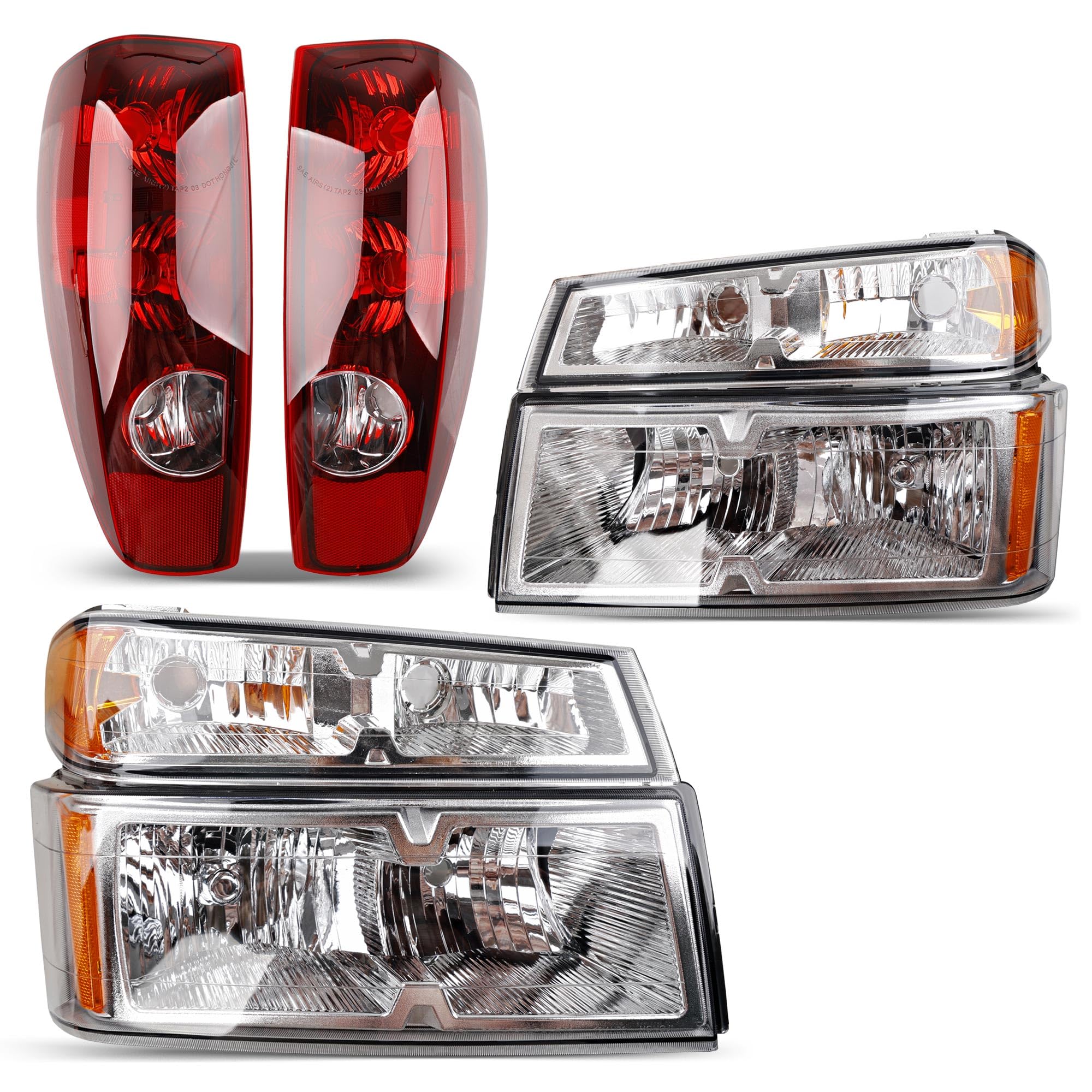 Misakomo front headlight pair showing fit and improved appearance