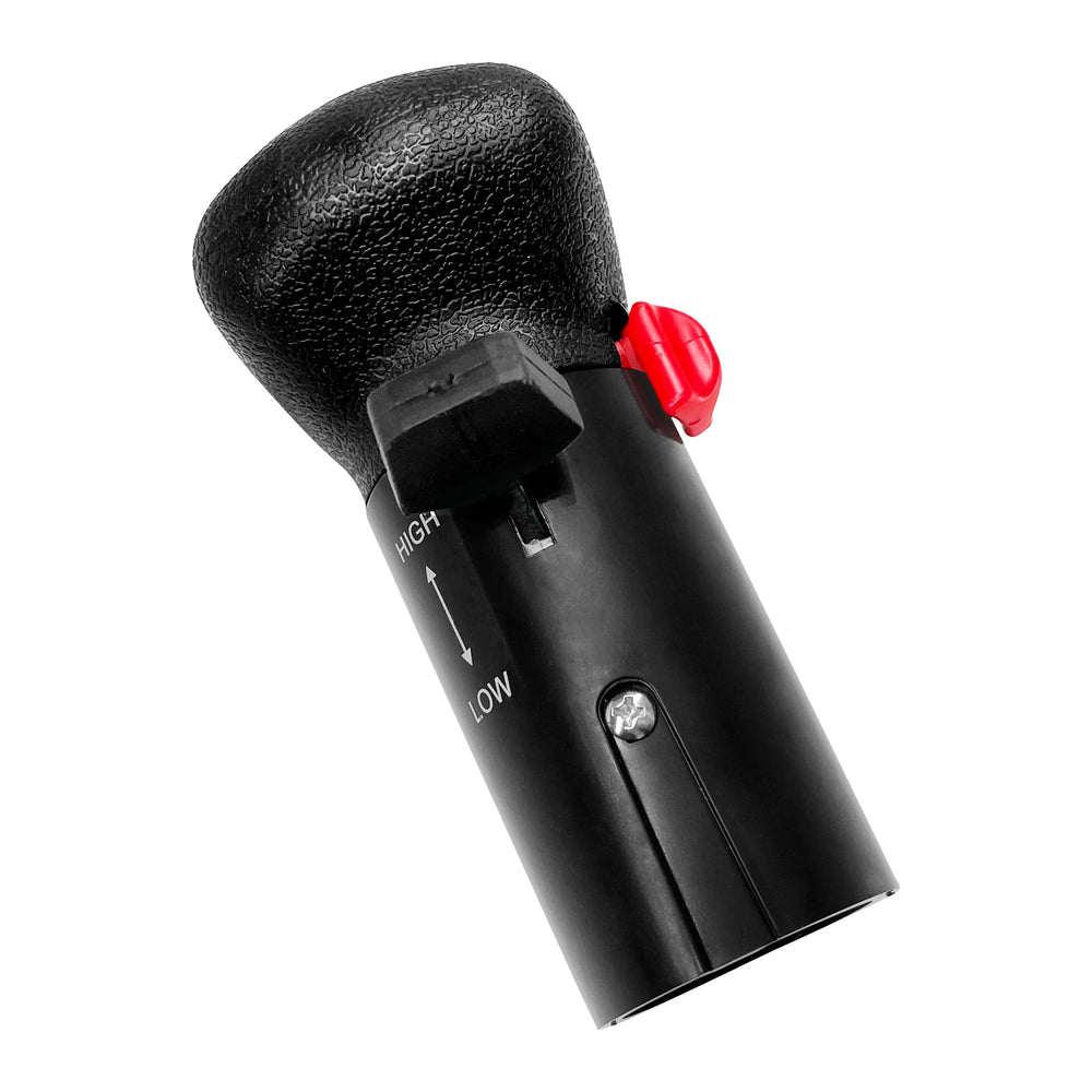 Misakomo front view of shift knob showing durable finish and ready-to-install benefit
