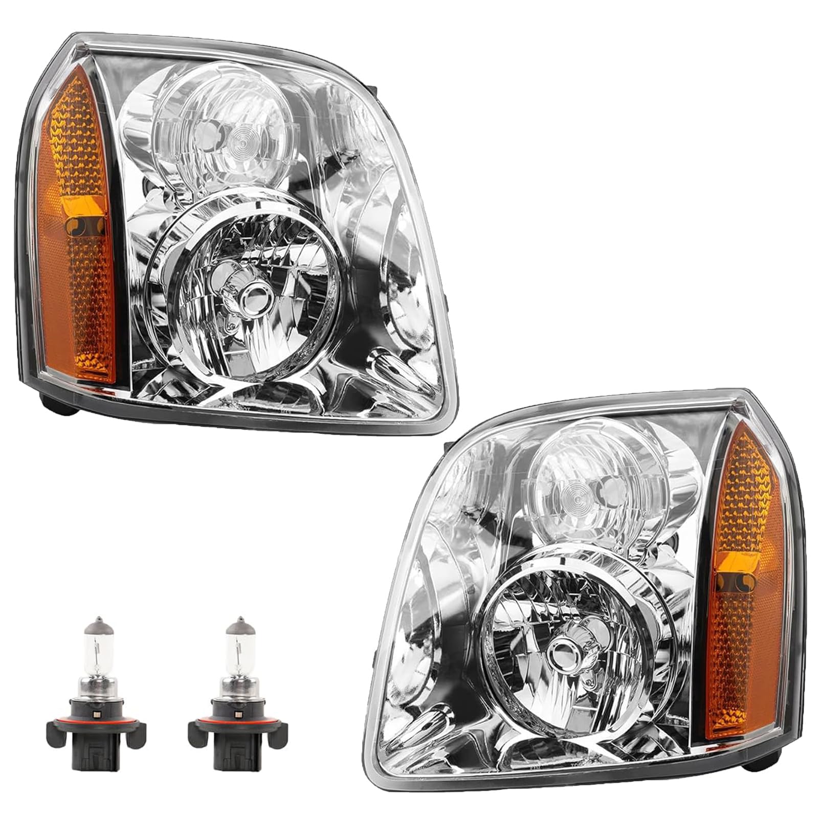 Misakomo front view pair showing OEM fit and restored appearance