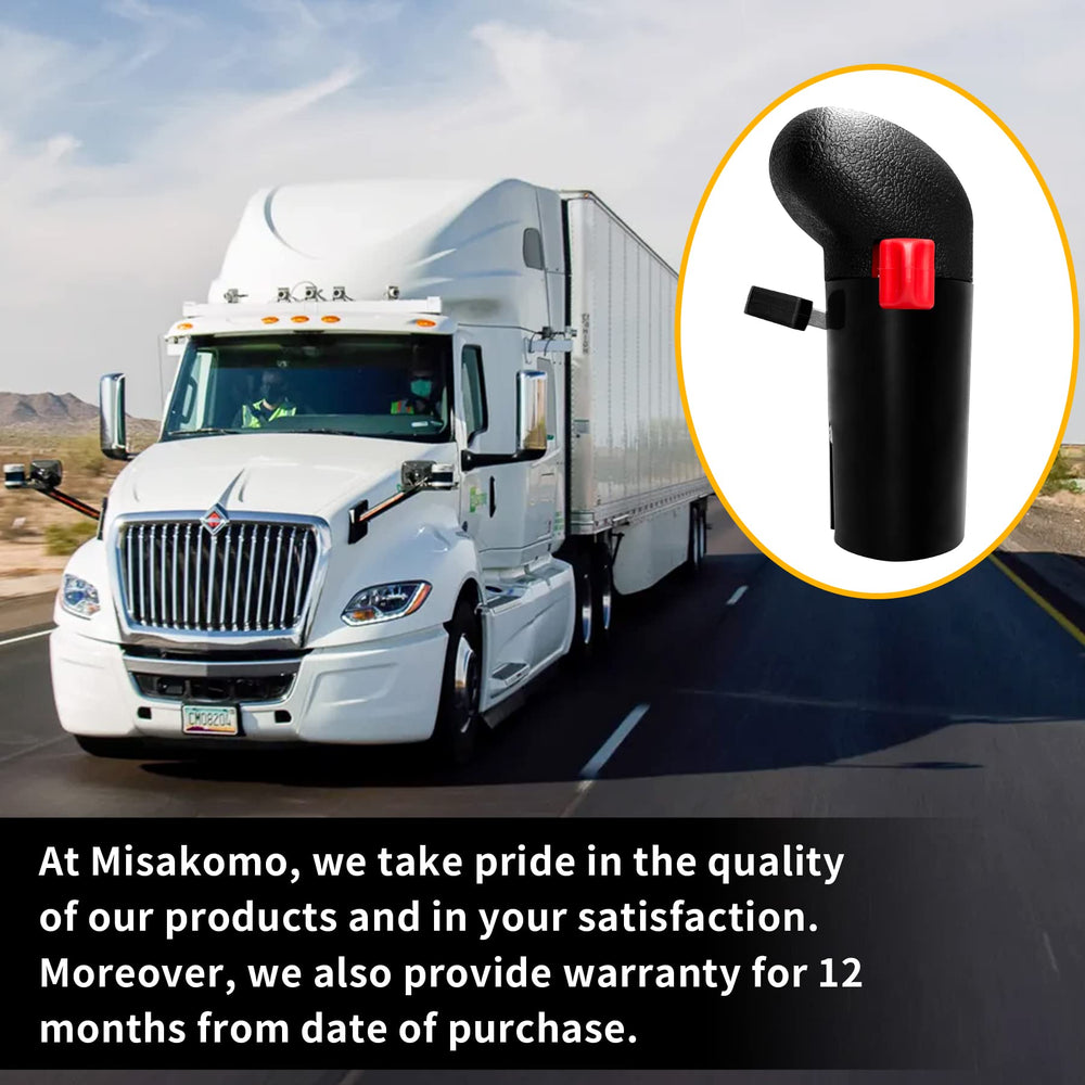 Misakomo knob next to ruler showing scale for correct fitment and compatibility