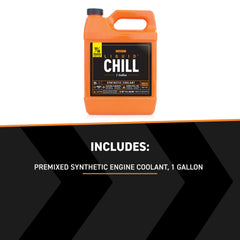 Mishimoto bottle side view highlighting premixed one-gallon label