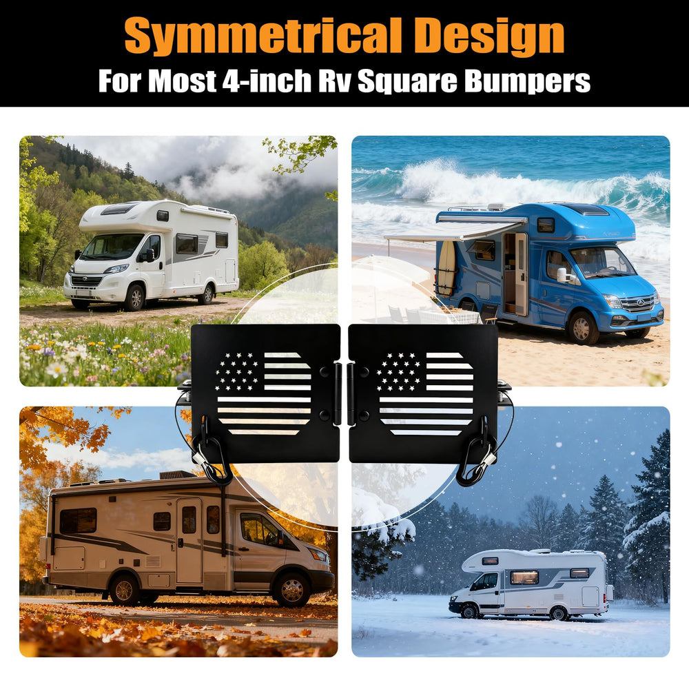 Misoull cap on RV in campsite scene illustrating long-lasting outdoor protection