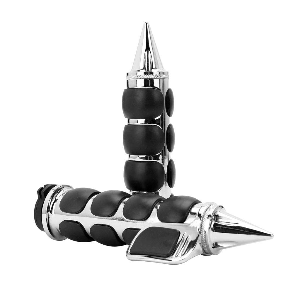 MISS MOLY grips on cruiser in lifestyle setting showing aesthetic upgrade