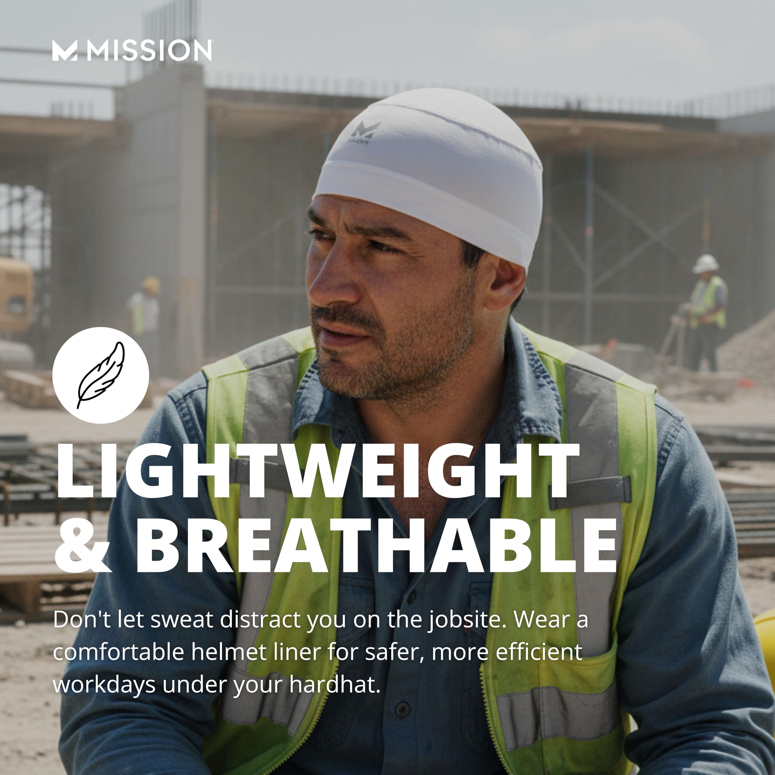 MISSION fabric close-up showing lightweight texture and durability