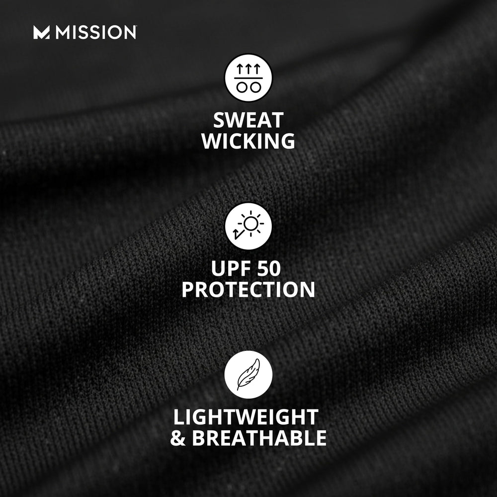 MISSION crown mesh detail highlighting ventilation and airflow