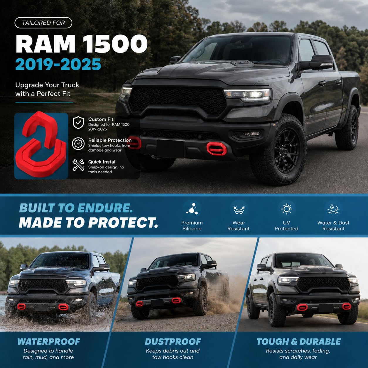 MITANLUXI lifestyle offroad truck accent enhances rugged appearance