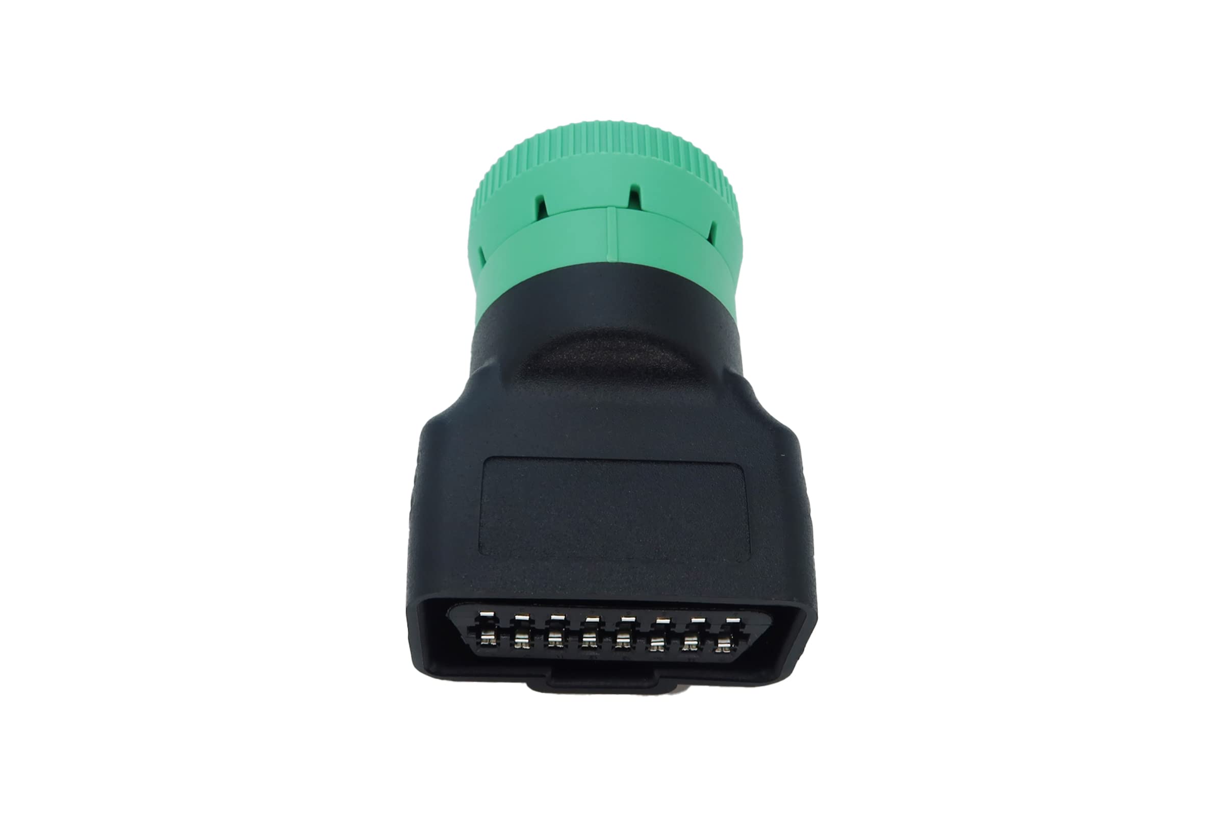 MITOB closeup of OBD2 female receptacle showing device compatibility benefit
